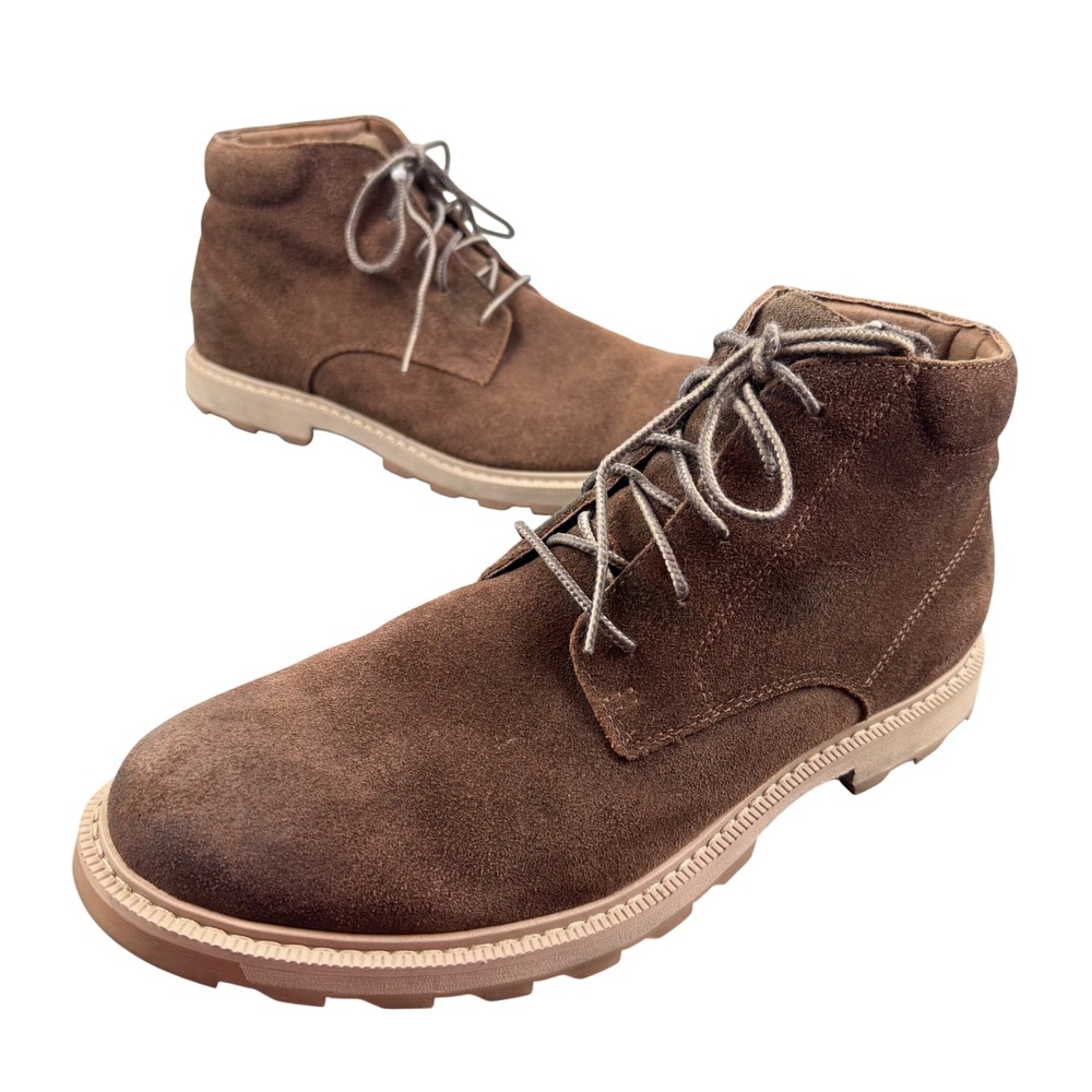 Sorel Madson II Chukka Mens 10 Brown Waterproof Suede Boots NM3846-253
